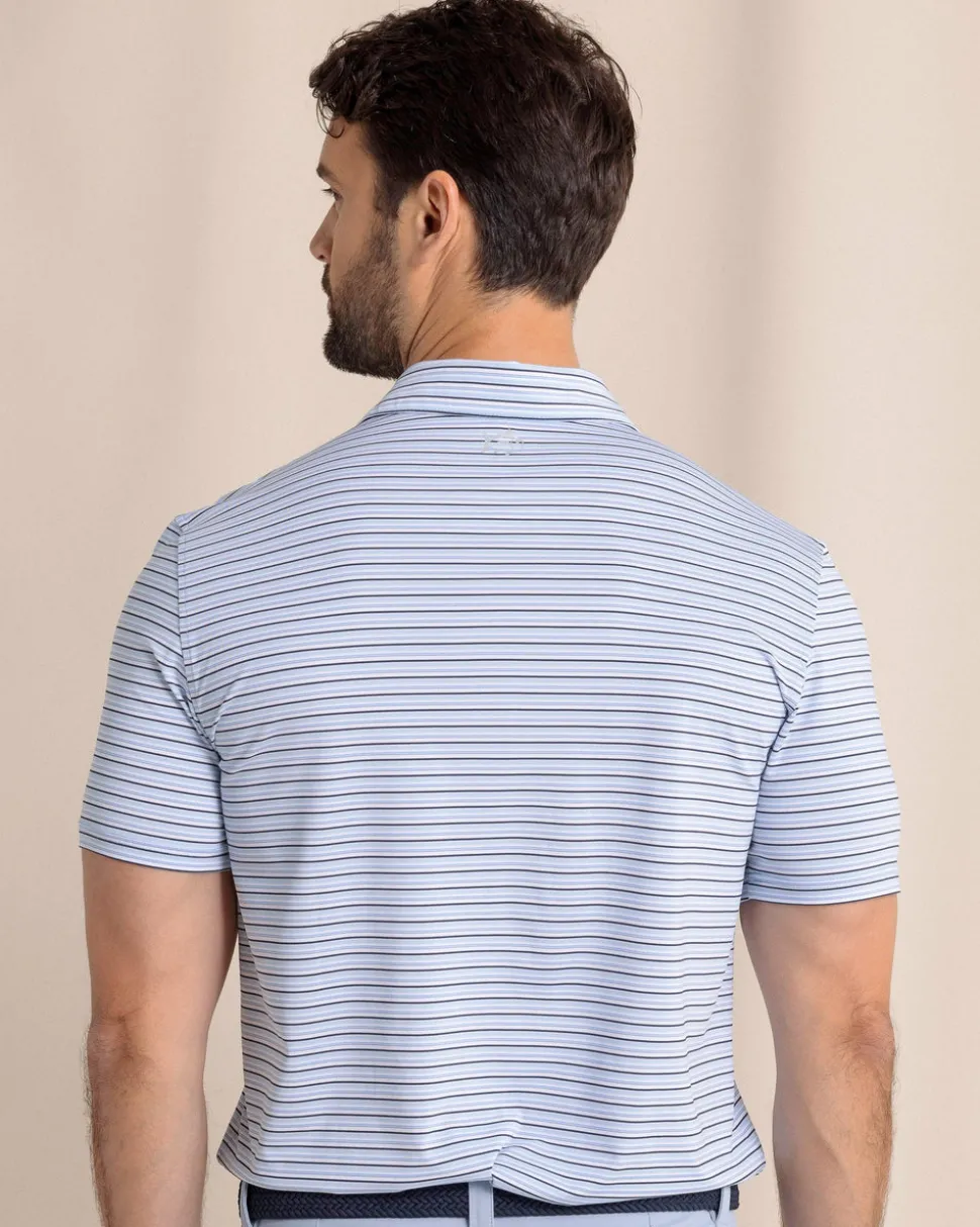 Driver Oyster Creek Stripe Polo